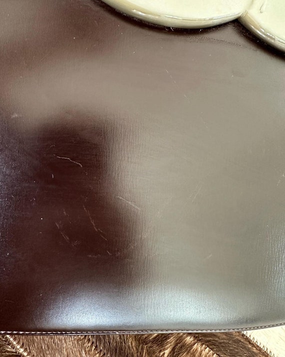 Super Rare 1940/50s Schiaparelli Calf Leather Luc… - image 7