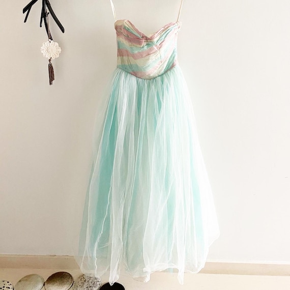 Pretty Pastel Rainbow Lorrie Deb Tulle Unicorn Dr