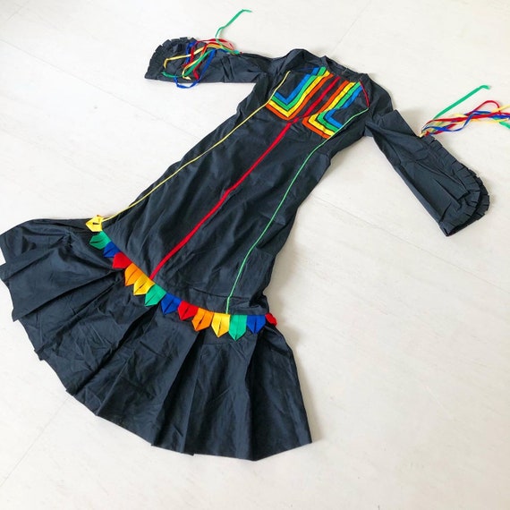 Incredible Mexican Rainbow Dress