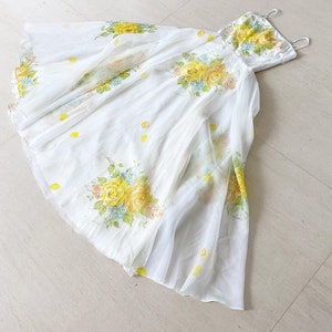 Beautiful Lilli Diamond Yellow Rose Maxi Dress