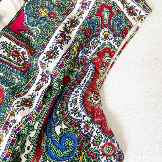 Gorgeous Paisley Print Sundress - image 6