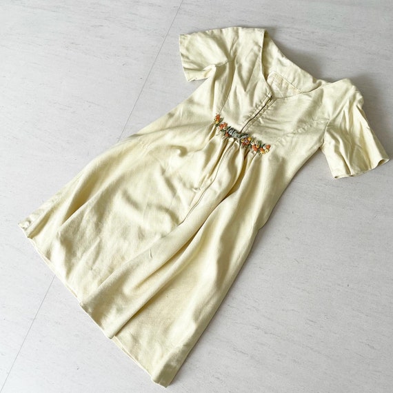 Pretty 60s Lemon Sorbet Dress - image 6