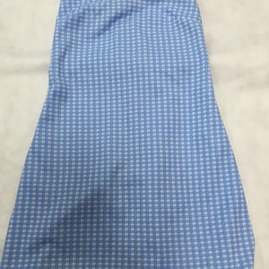 robe bustier à carreaux vintage des années 1970 XXS