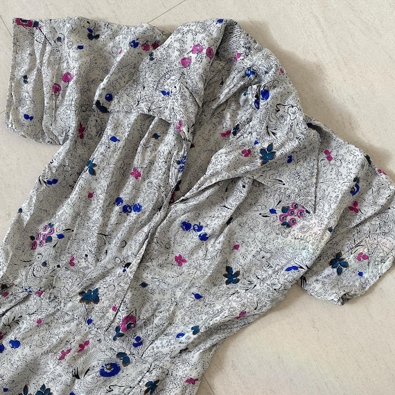 Cute Elephant Novelty Print 40s Dress