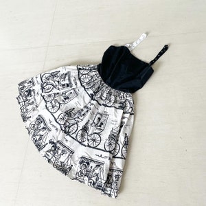 Cute Novelty Print Sundress