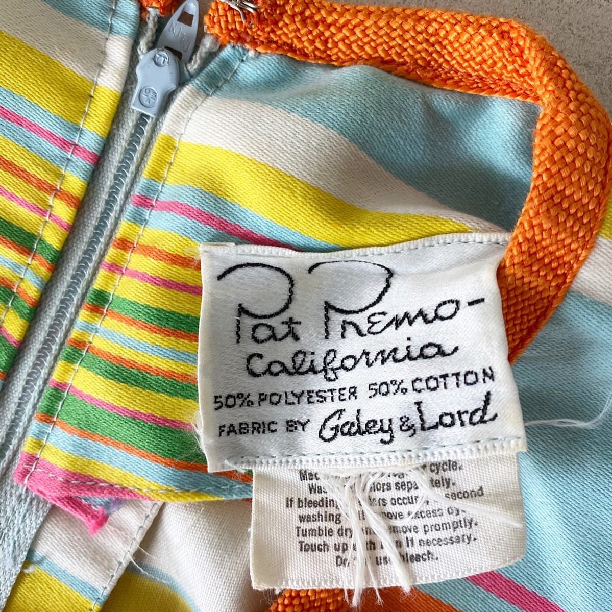 Gorgeous 60s Rainbow Stripe Pat Premo Dress | Etsy