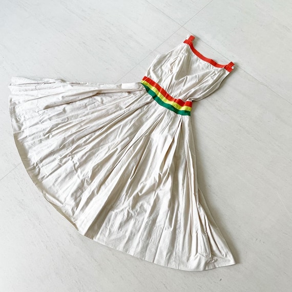 Gorgeous Colored Ribbon Dress