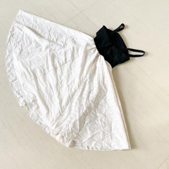 Cool Black and White Lilli Diamond Sundress