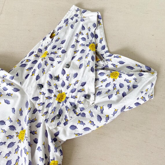 Beautiful Horrockses Yellow Rose Maxi Dress