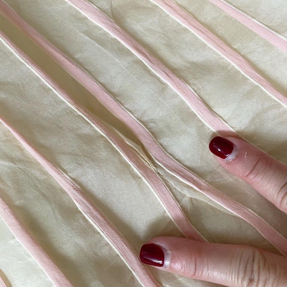 Pretty Pink Ribbon Striped Rappi Dress - image 7