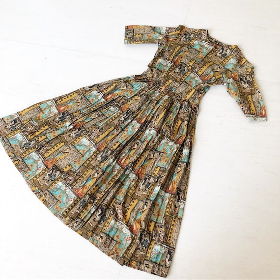 Gorgeous 1950s Japanese Geisha Samurai Novelty Pri