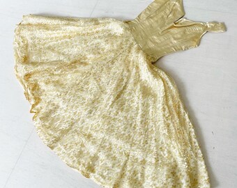 1980s Black and Blue Asymmetrical Strapless High Cut Front Hostess Overskirt Formal Cocktail Dress