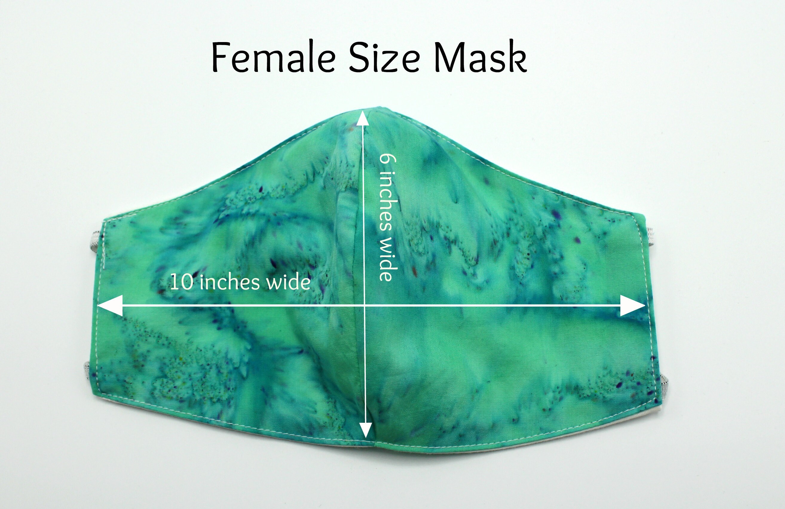 Fabric Mask Mask With Elastic Ear Loops 100 Cotton Fabric Etsy