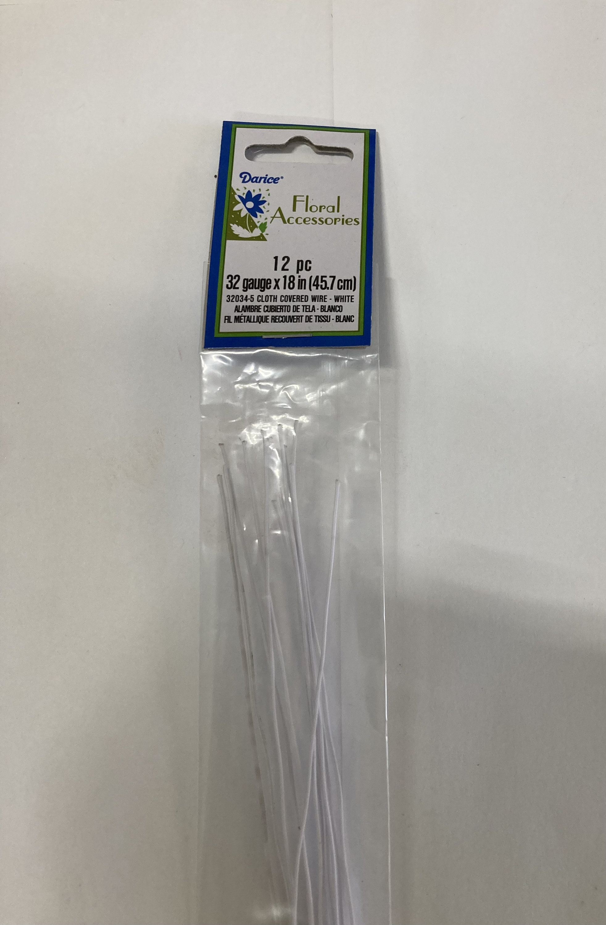 Ateco Green Floral Wire - 18 Gauge