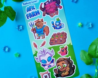 Top Lane Loner | League of Legends Sticker Sheet
