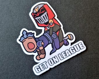 Get On League | Shen Zed Sticker