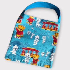 Washable Lunch Bag, Kids Cotton Lunch Mini Tote, Eco Friendly, Zero Waste