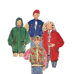 Burda 4748 Sewing Pattern, Size 4-12, Child&#39;s Super Easy Blouson (Jacket) Sewing Pattern Copyright 1980s