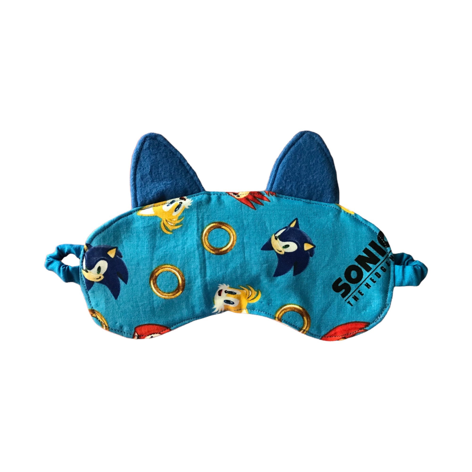 Sonic Sleep Mask Childrens Sleep Mask Childrens Eye Mask Etsy