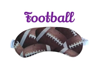 Football Sleep Mask: Kids Travel Eye Mask, Sports Gift