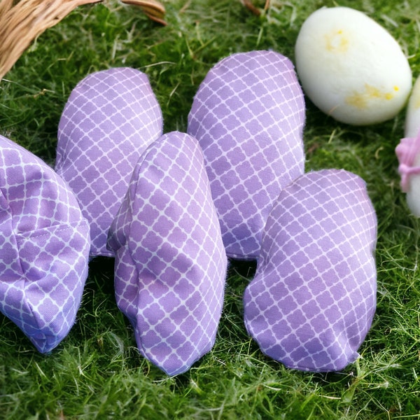 Fabric Easter Eggs, Plastic Free Eco Friendly Zero Waste Easter Gift, Basket Filler