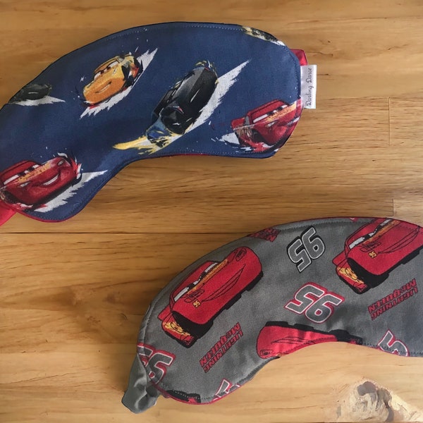 Cars Sleep Mask, Child Sleep Mask, Child Eye Mask, Kid Sleep Mask, Boy Sleep Mask, Girl Sleep Mask, McQueen Sleep Mask Stocking Stuffer