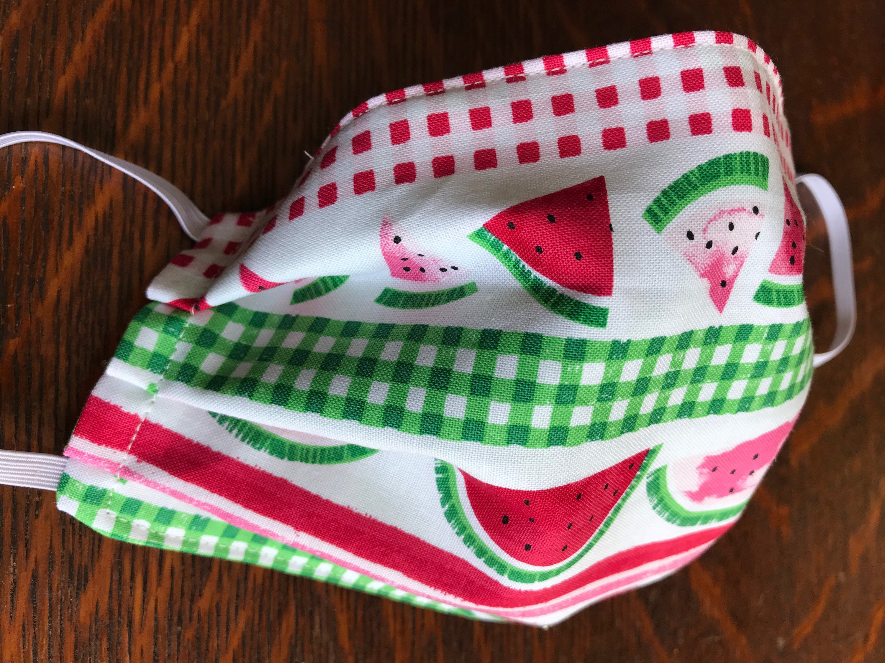 Watermelon face mask watermelon mask summer face mask food Etsy