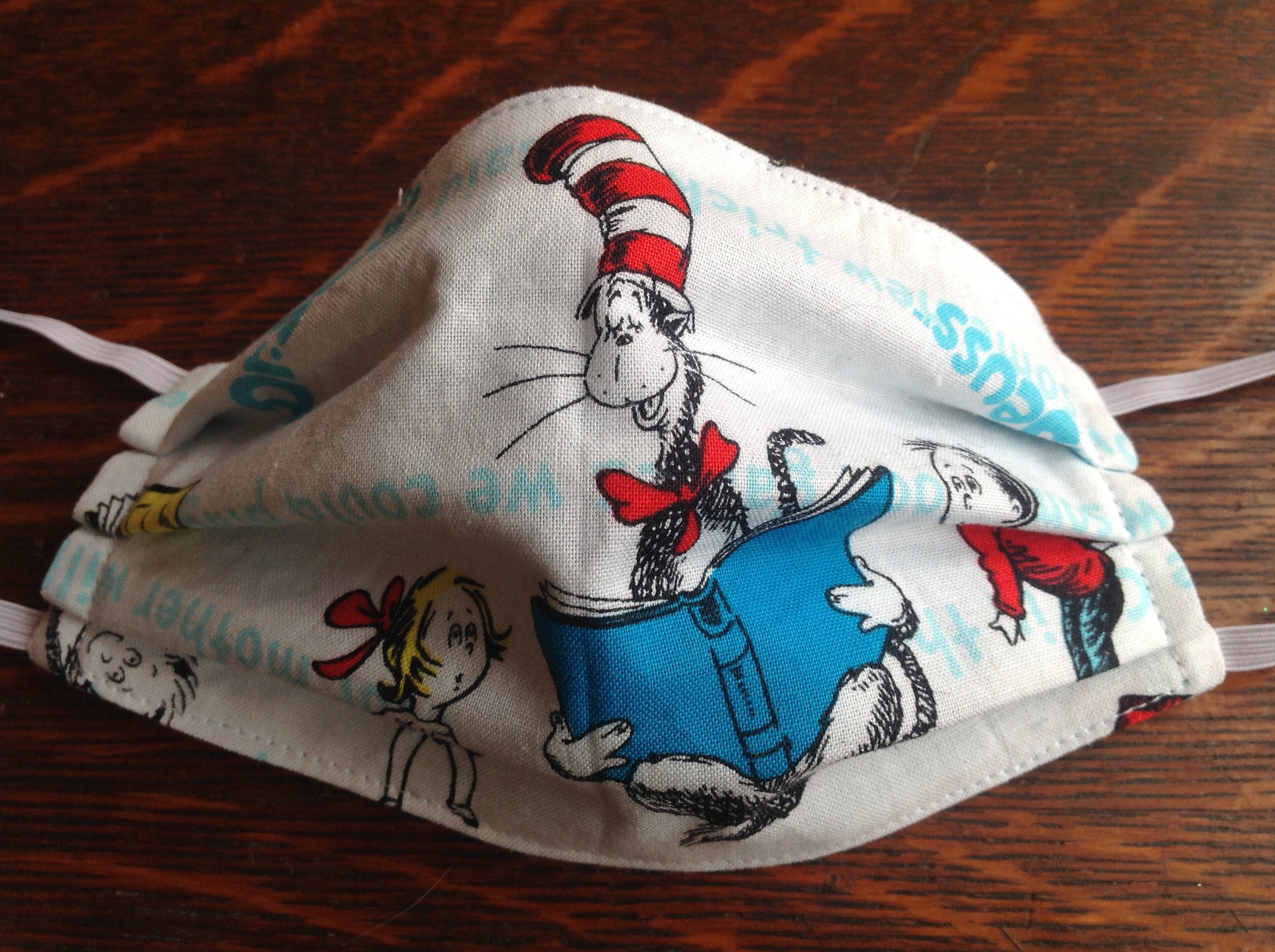 Dr Seuss Face Mask Cat in the Hat Face Mask Cat in the Hat Etsy Australia