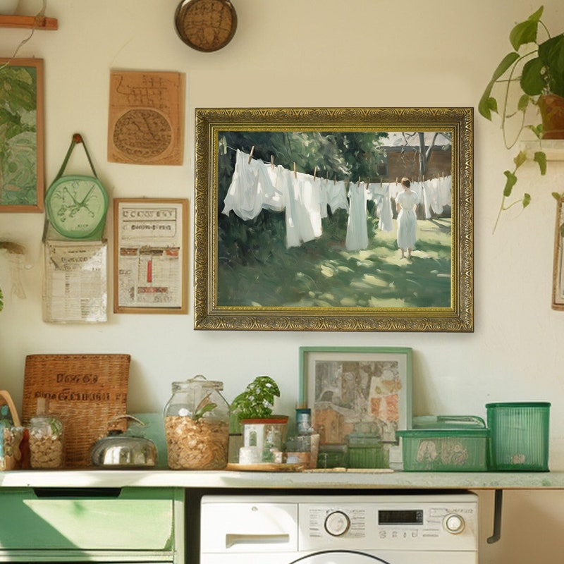 Vintage Laundry Room - Etsy