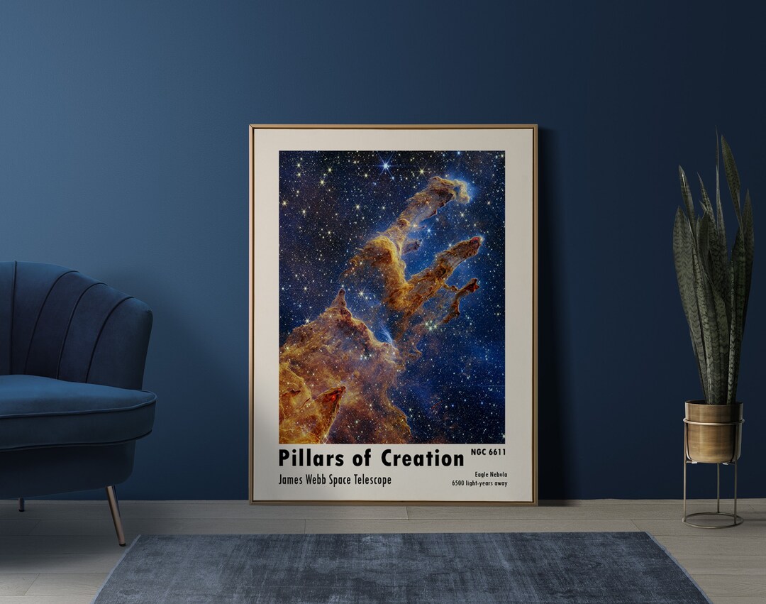 James b Pillars of Creation Print NASA Space Prints Etsy