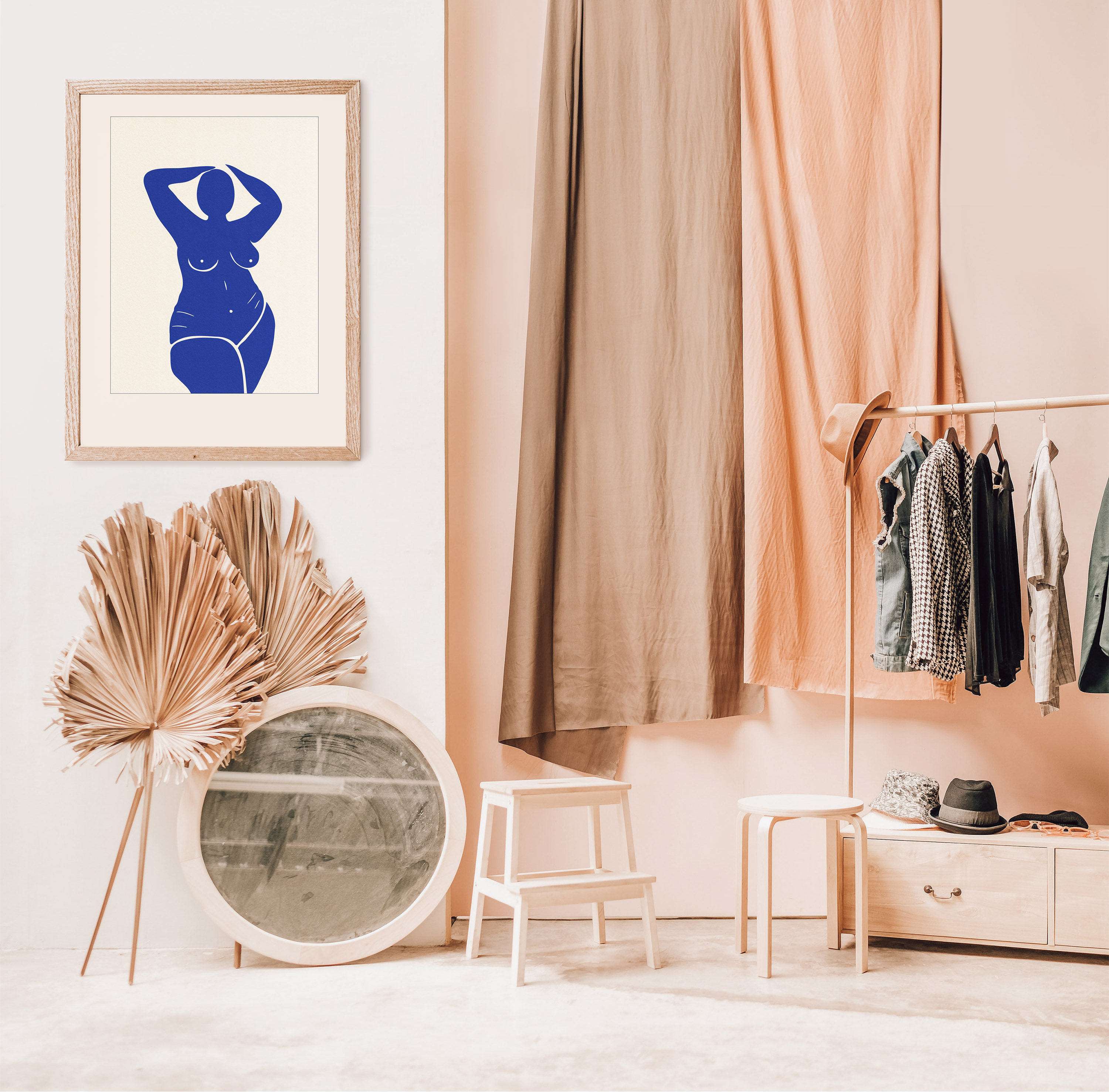 Fat Lady Positive Wall Art Curvy Woman Poster Fat Girl Art Etsy