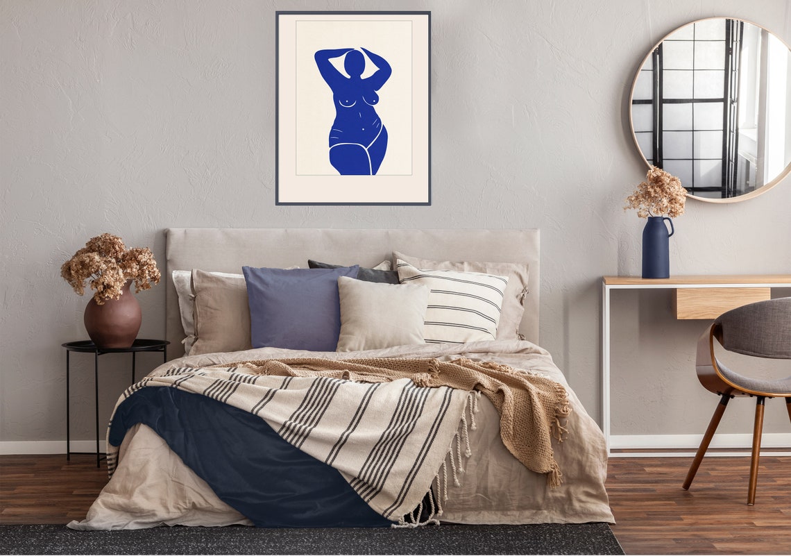 Fat Lady Positive Wall Art Curvy Woman Poster Fat Girl Art Etsy