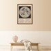 Vintage Moon Map Antique Moon Print Vintage Lunar Map of the - Etsy