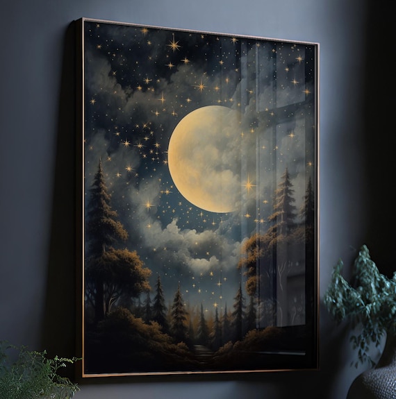 Antique Replica Autumn Clouds in Finland Art Print Antique Replica Autumn Clouds in Finland Art Print