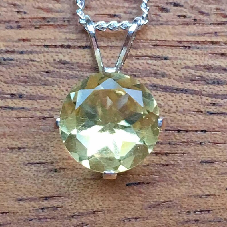 Citrine Pendant Citrine Necklace Sterling Silver Necklace Citrine Jewellery Womens Pendant Womens Jewellery Handmade Pendant