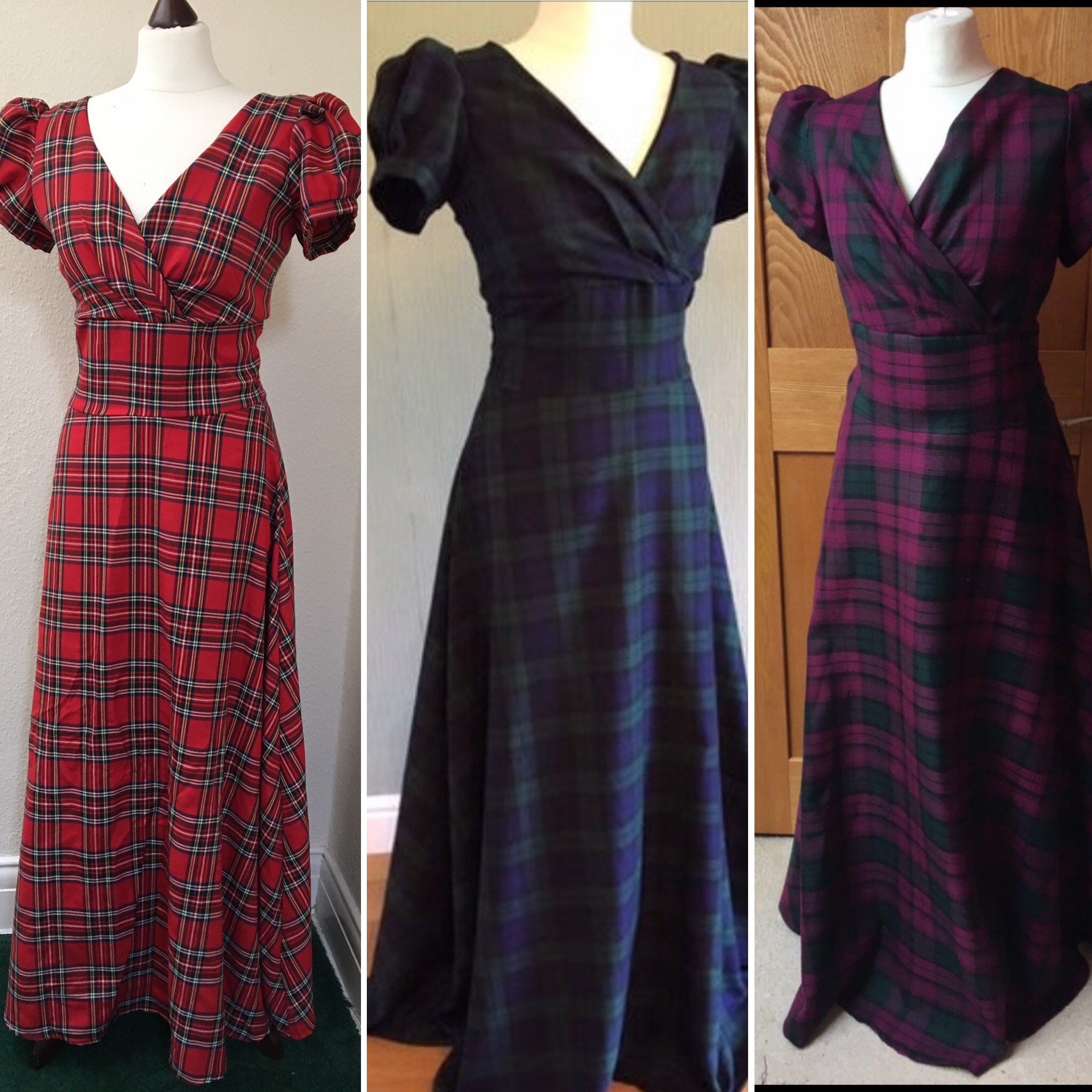 womens tartan dress