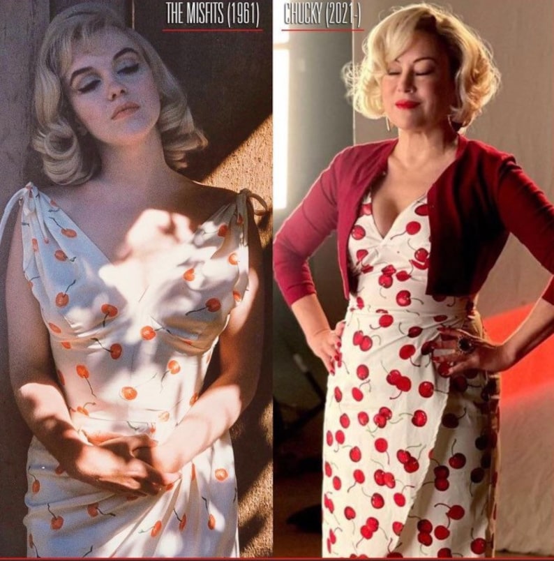 1950s dress, Misfits cherry dress, wiggle dress, sizes 6-22 