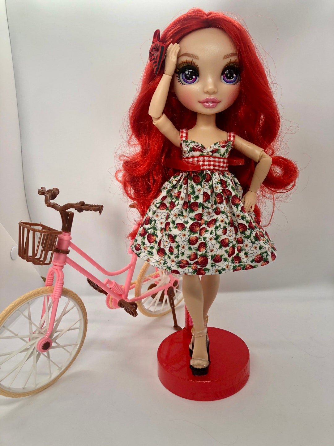 Rainbow High Doll Dresshandmadelolitadoll Clothesomg Doll Dress Etsy