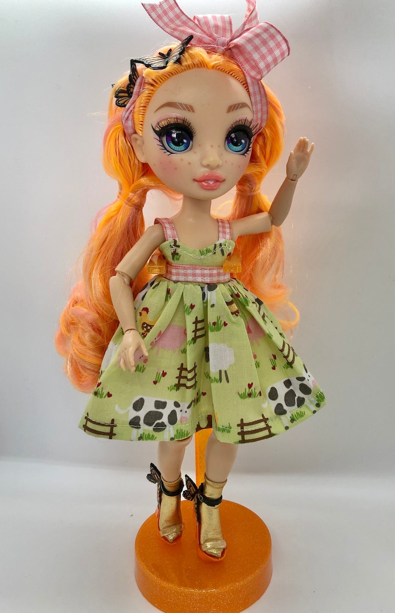 Rainbow High Doll Dresshandmadelolitadoll Clothesomg Doll Etsy
