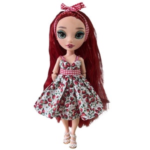 Rainbow high doll dress~handmade~lolita~doll clothes~OMG doll dress
