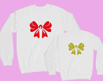 matching jumpers mum and baby