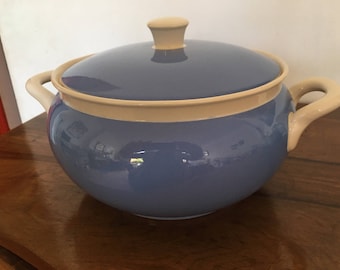 Blue vintage Villeroy & Boch tureen
