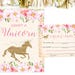 Unicorn Party Printable Adopt a Unicorn Birthday Sign Magical - Etsy