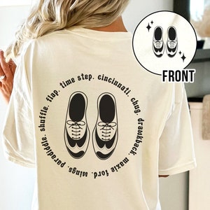 Tap Dancer Shirt Comfort Colors Dance Teacher Gifts Swing Dancer Shirt Tap Teacher Shirt Retro Dance Tshirt Broadway Shirt Tap Dancer