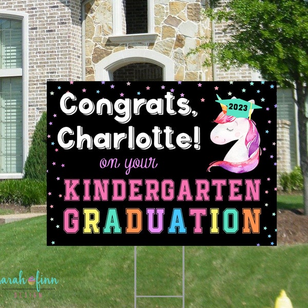 Graduation Yard Sign Etsy