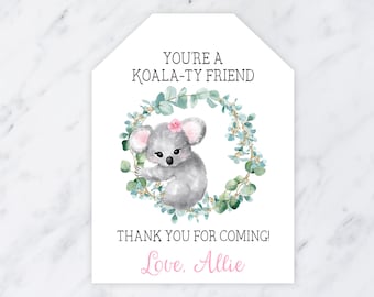 Koala Favor s Etsy