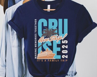 Custom Cruise Shirt Aw Ship it's a family trip shirt Family Cruise Tshirt Matching Cruise Shirt Oh Ship Family Vacation 2025 Summer Cruising