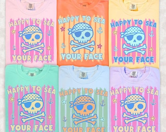 First Day of School Shirt Teacher Team Shirts First Day of School Teacher Shirt Bright Matching Staff Group Teacher Shirt Pirate Ocean