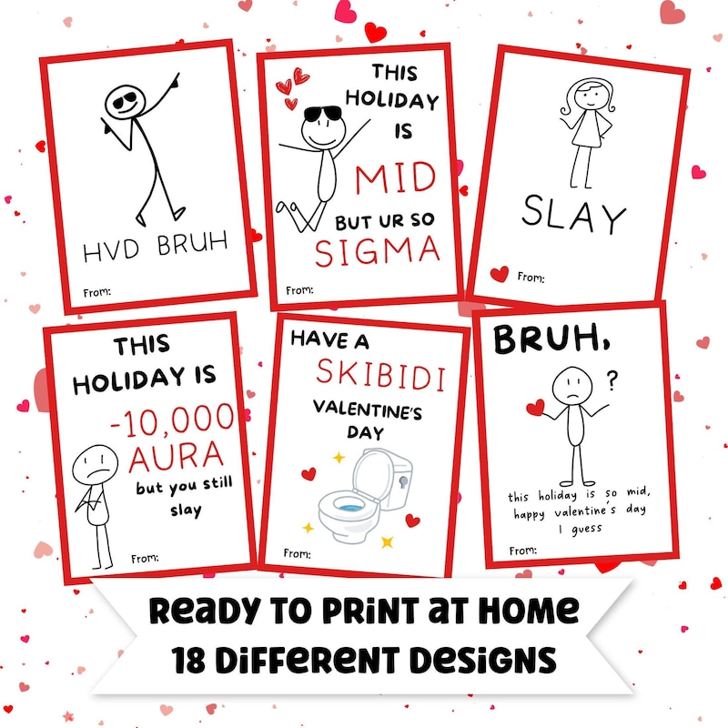 Brain-Rot Karten 288 Stück - Sammelset Mit Meme Charakteren