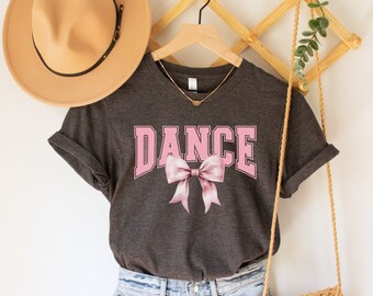 Dance Mom Shirt Dance Shirt Competition Dancer Coquette Shirt Gift Dance Coquette Shirt Ballet Dance Shirt Toddler Dance Bow Gift for Dancer